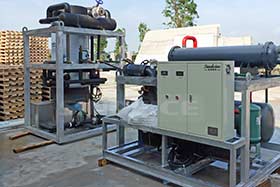 潮汕食品加工 日產10噸管冰機